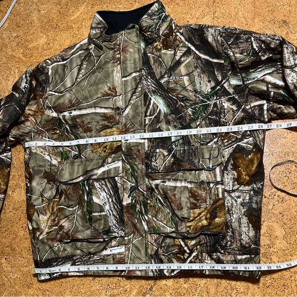 Field & Stream Realtree Camouflage Hydroproof Ultra Coat Sz L - Picture 15 of 16